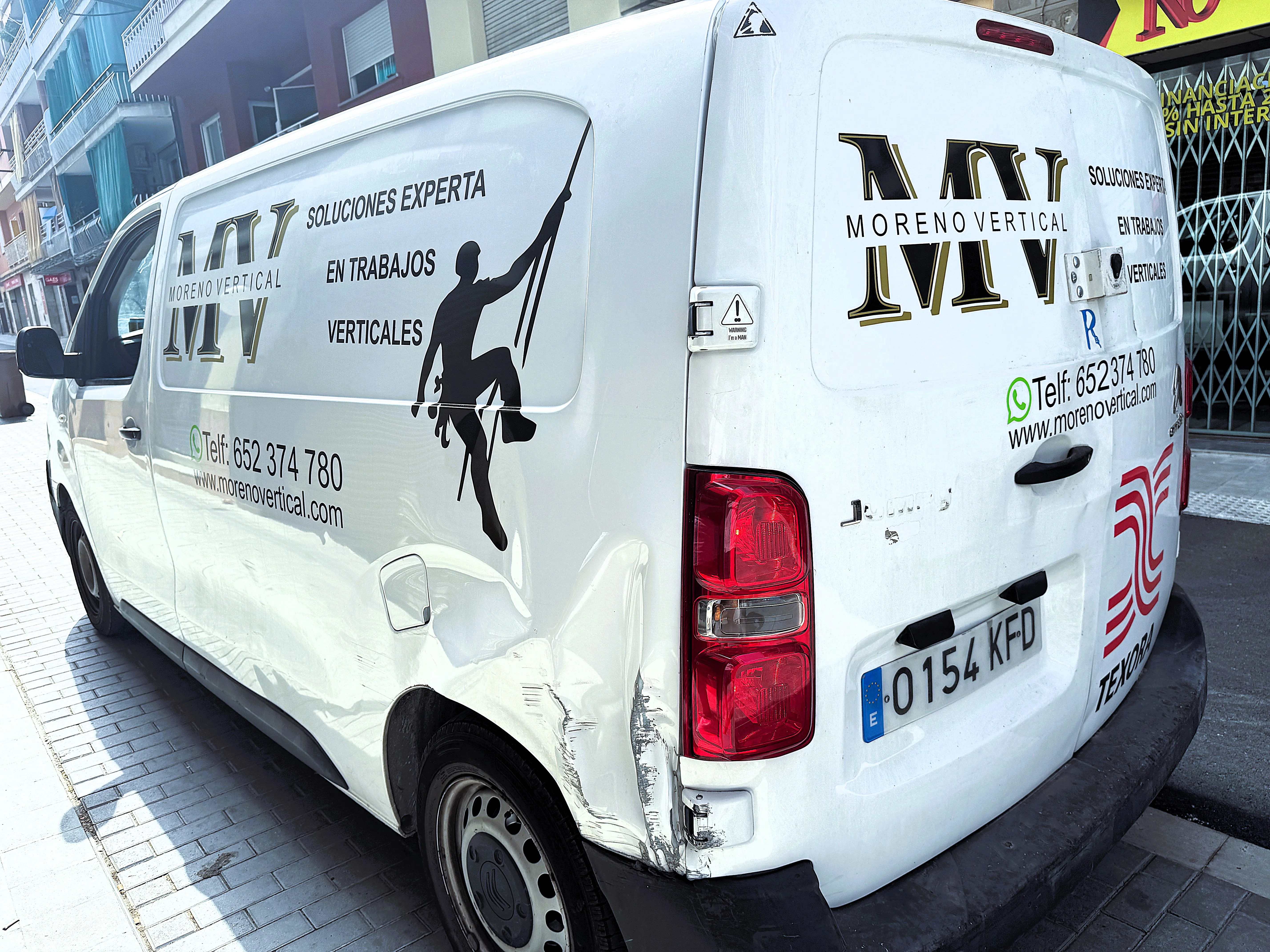 Servicios Trabajos Verticales Furgoneta